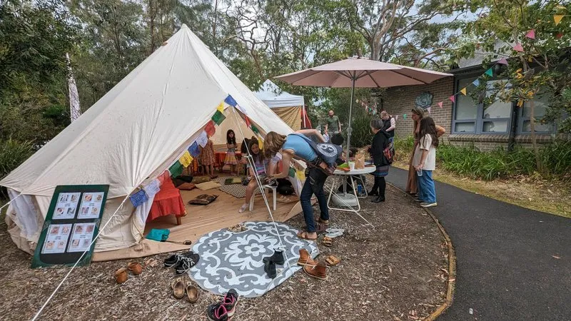 Glenaeon students outdoor learning
