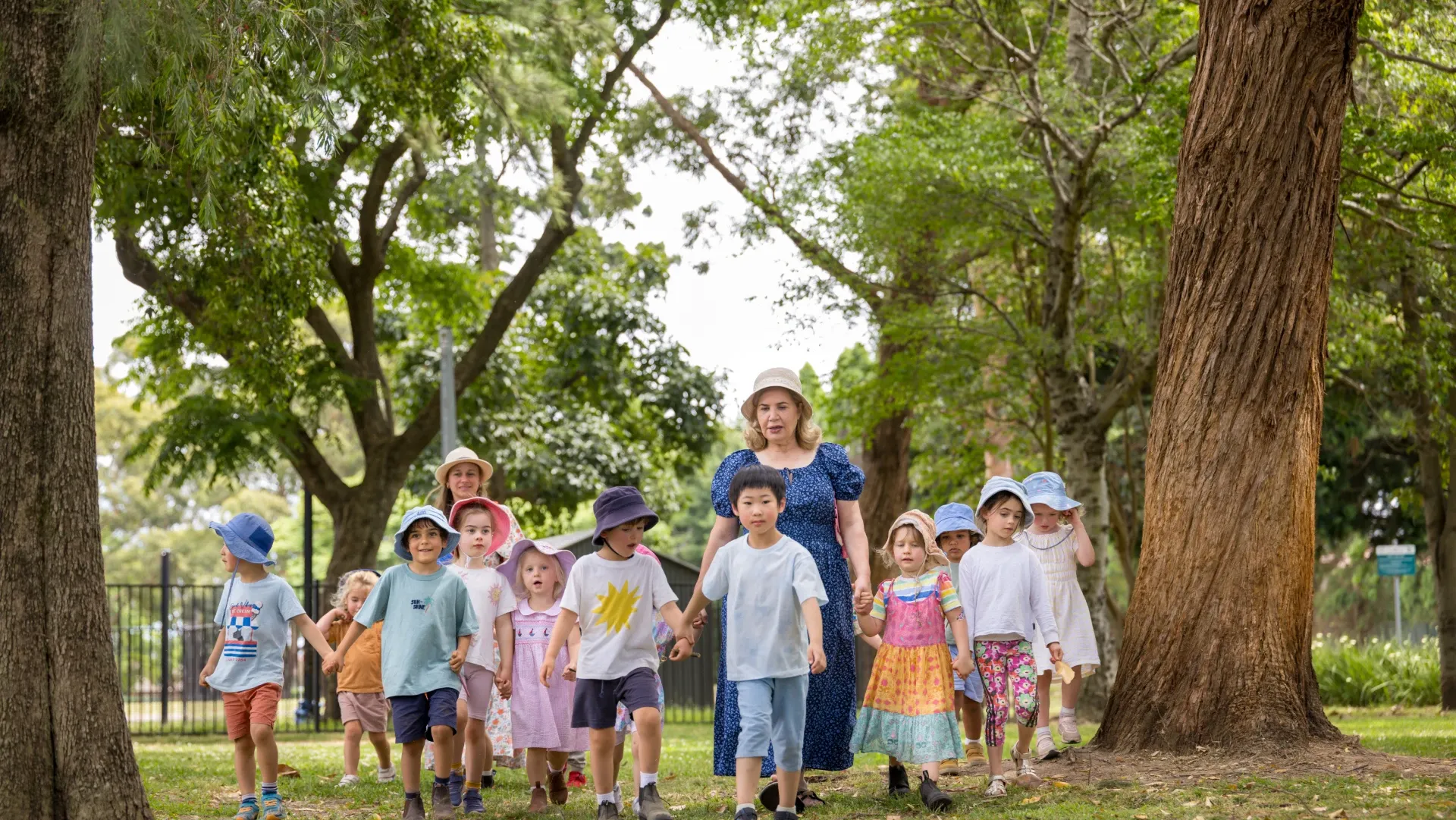 Glenaeon students outdoor learning
