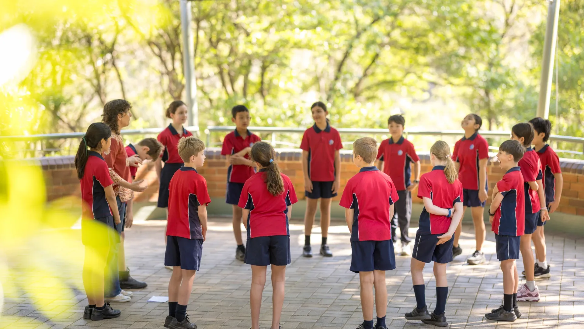 Glenaeon students outdoor learning