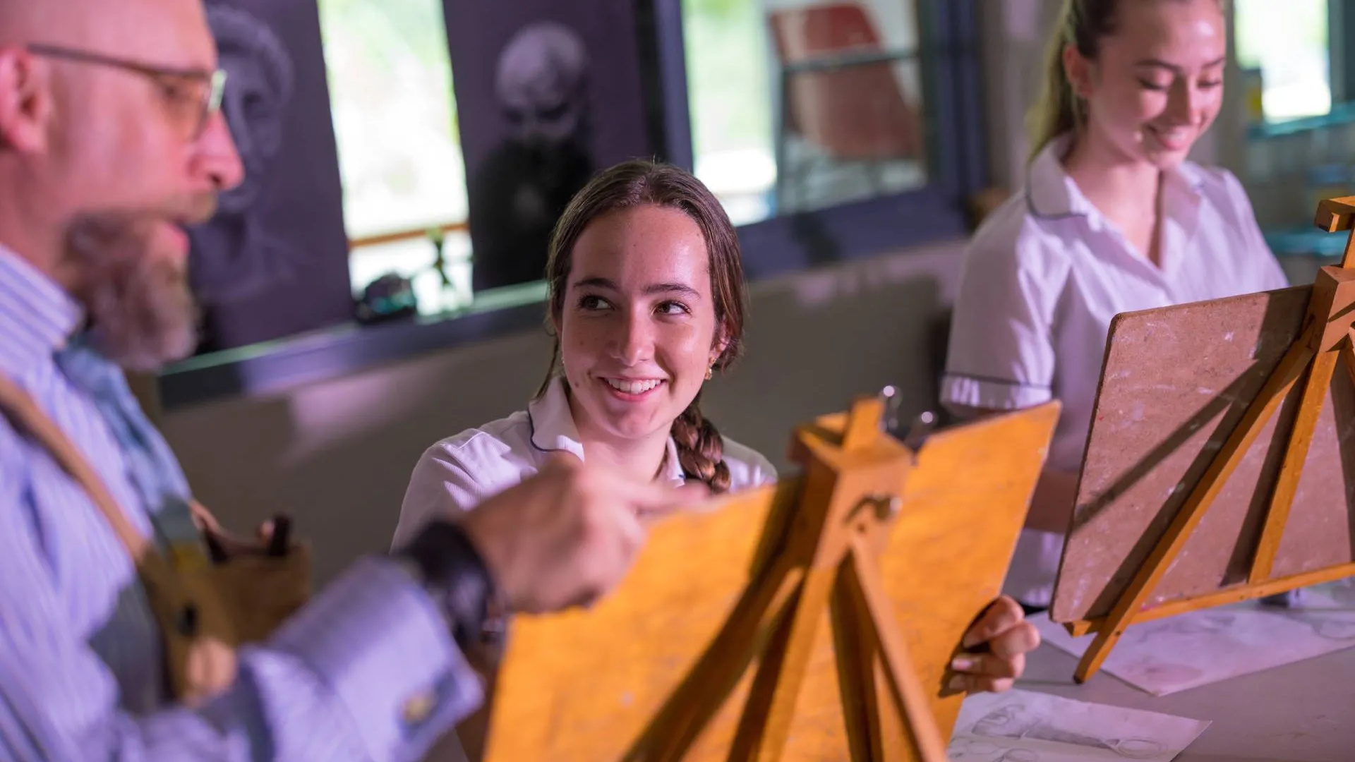 Glenaeon students outdoor learning