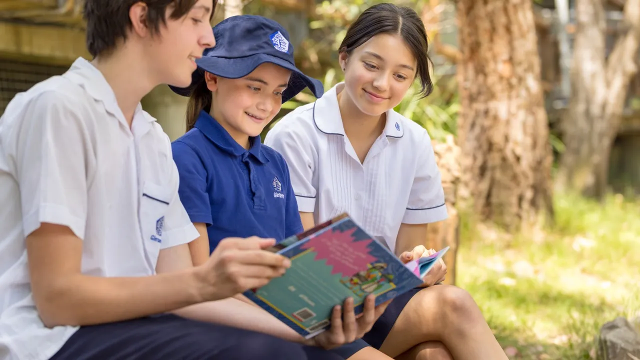 Glenaeon students outdoor learning