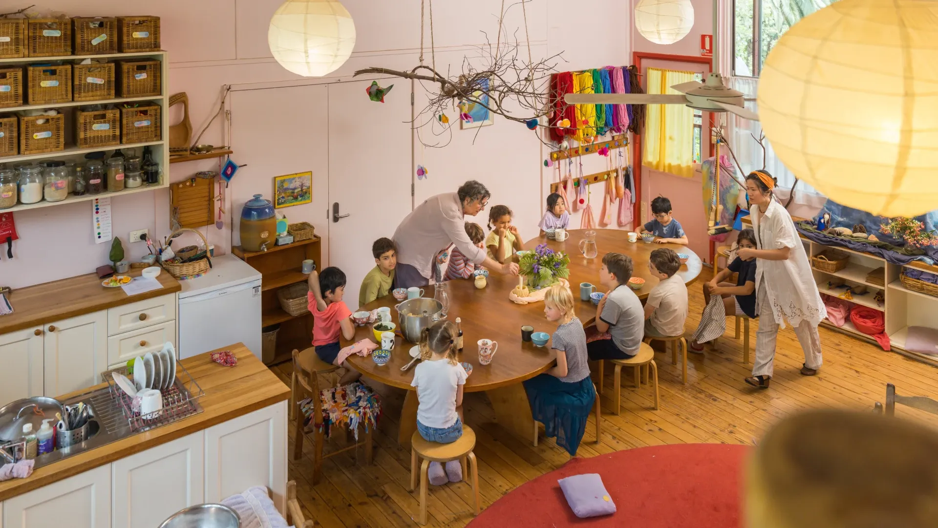 Glenaeon students outdoor learning