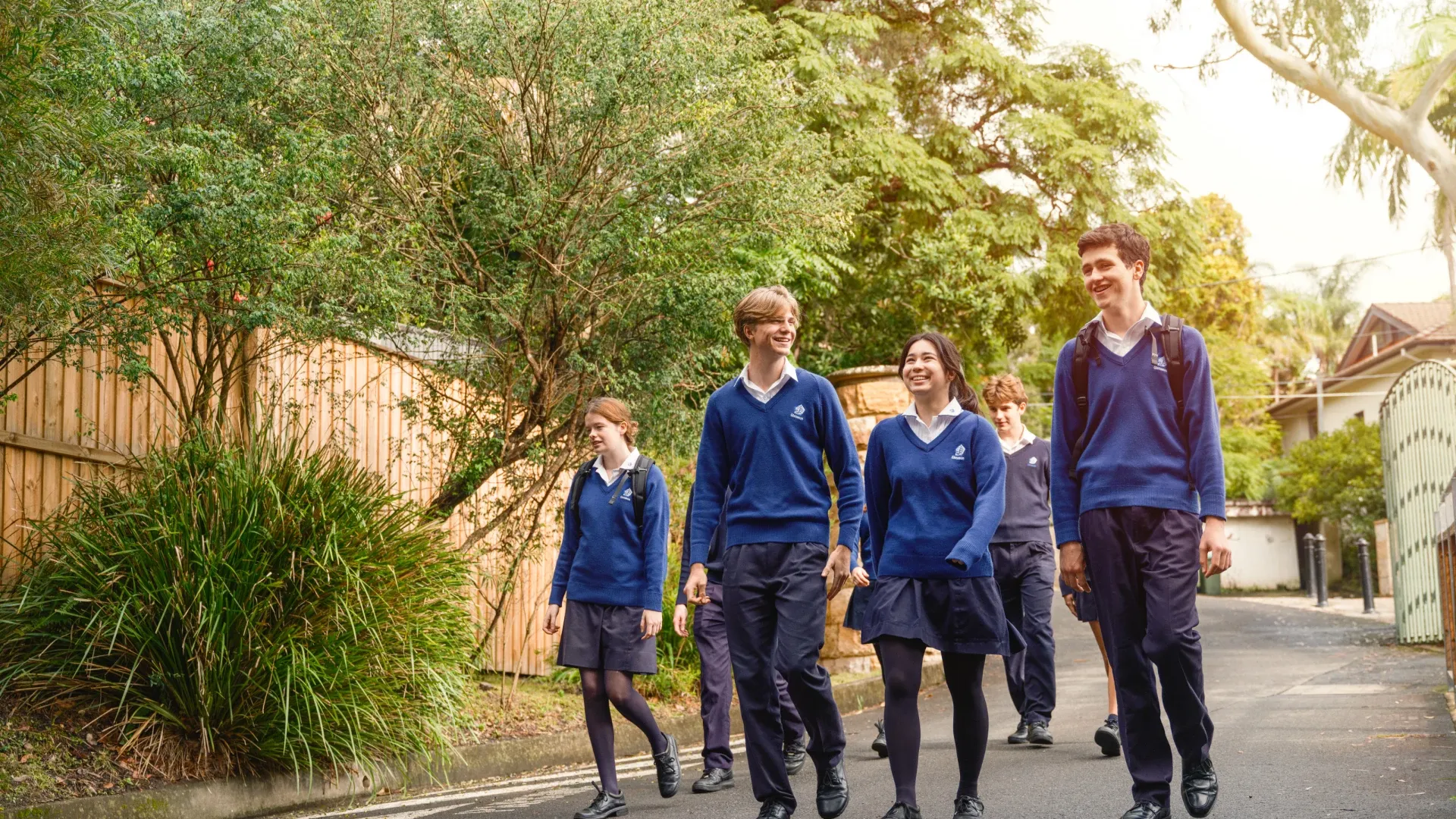 Glenaeon students outdoor learning