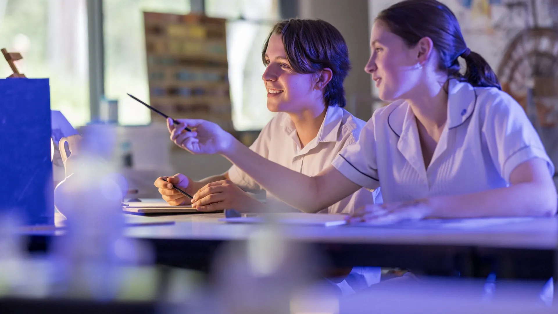 Glenaeon students outdoor learning