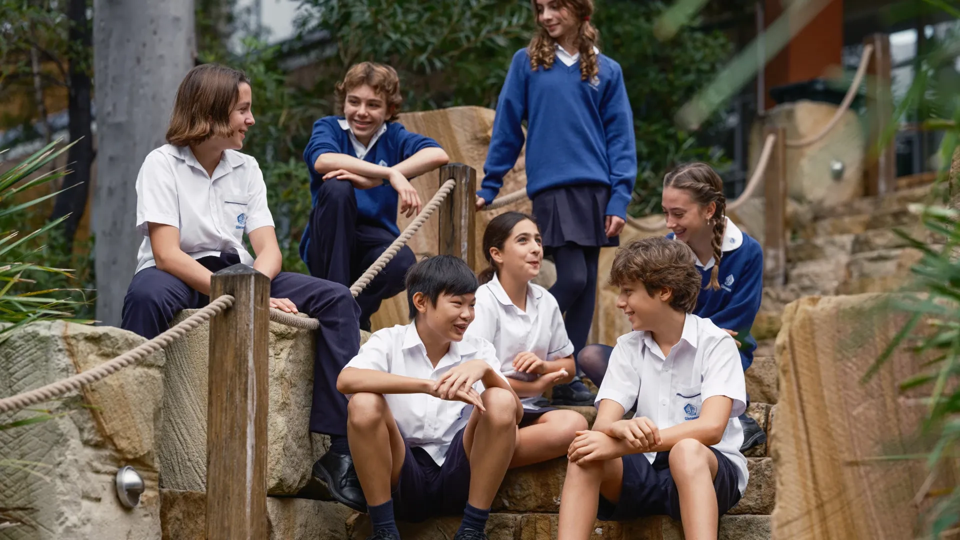 Glenaeon students outdoor learning